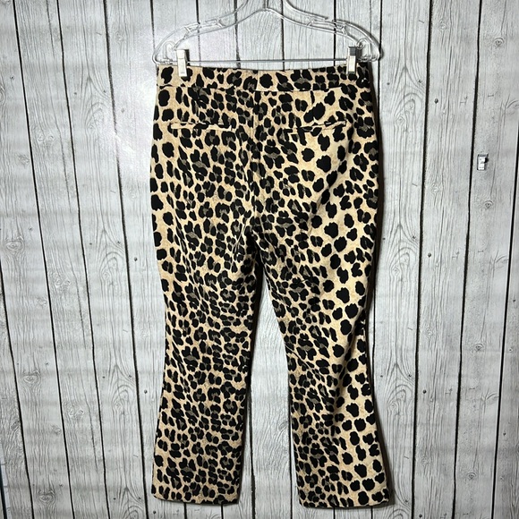 Zara basic animal print trouser pants size medium - Picture 6 of 9